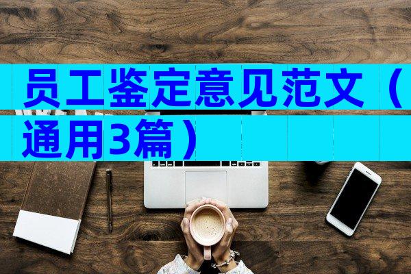 员工鉴定意见范文（通用3篇）