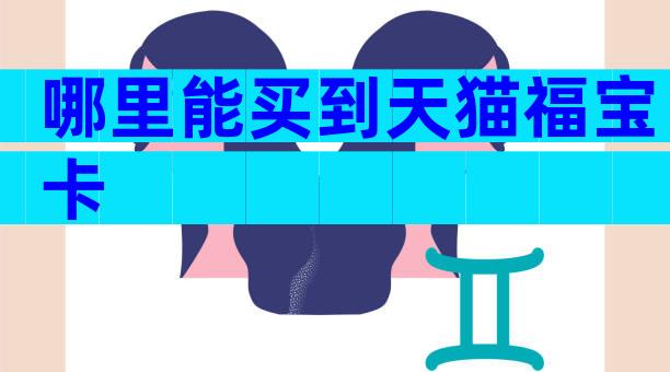 哪里能买到天猫福宝卡
