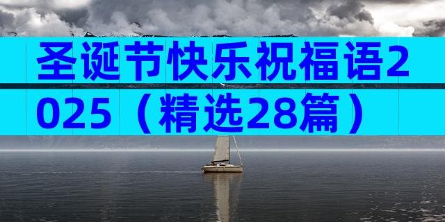 圣诞节快乐祝福语2025（精选28篇）