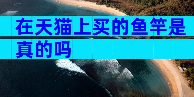 在天猫上买的鱼竿是真的吗