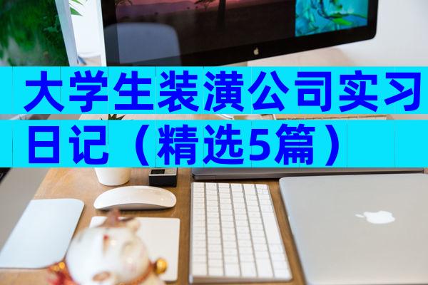 大学生装潢公司实习日记（精选5篇）