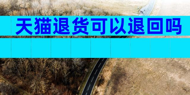 天猫退货可以退回吗
