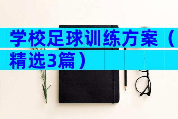学校足球训练方案（精选3篇）
