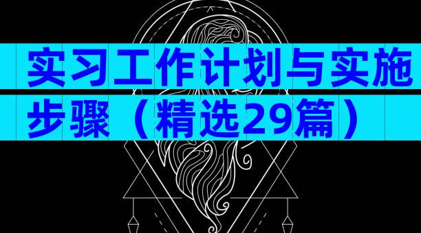 实习工作计划与实施步骤（精选29篇）