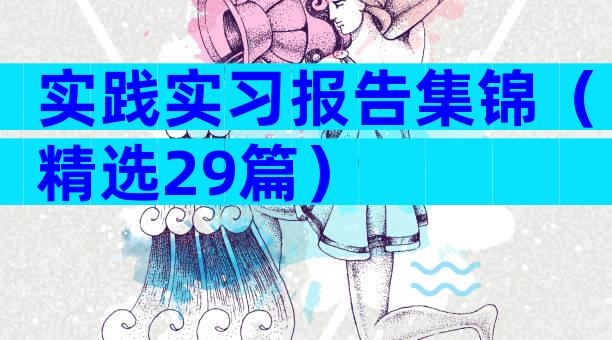 实践实习报告集锦（精选29篇）