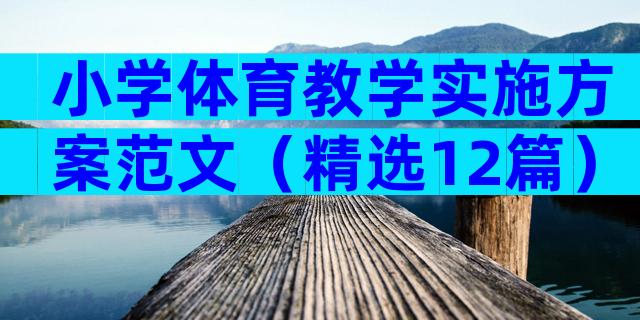 小学体育教学实施方案范文（精选12篇）