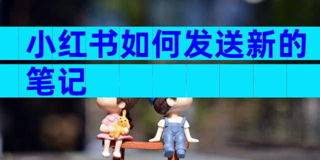 小红书如何发送新的笔记