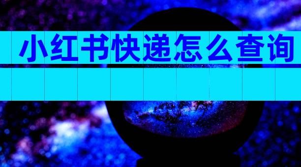 小红书快递怎么查询