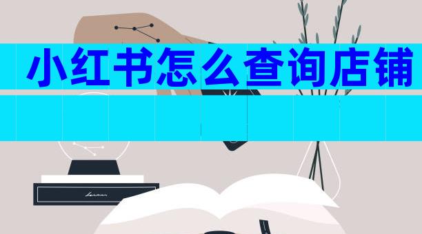 小红书怎么查询店铺