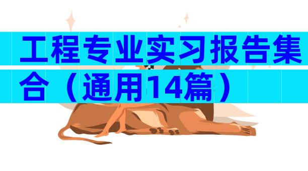 工程专业实习报告集合（通用14篇）
