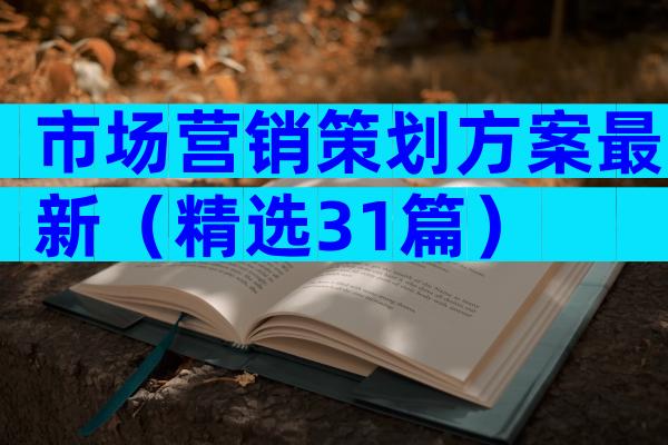 市场营销策划方案最新（精选31篇）