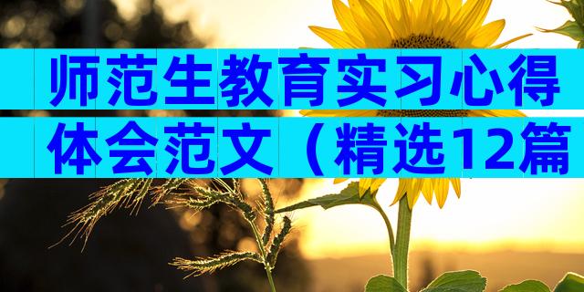 师范生教育实习心得体会范文（精选12篇）