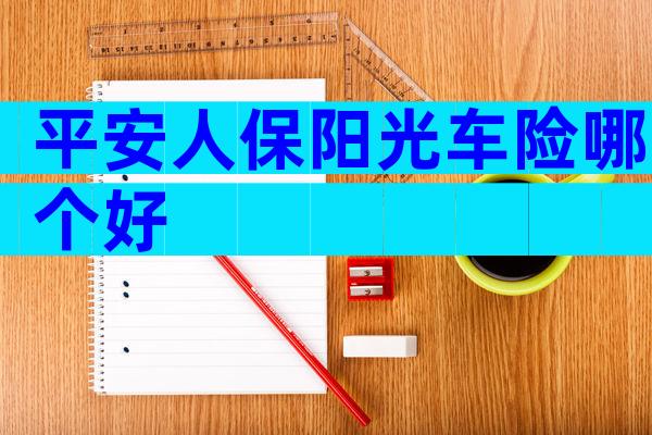 平安人保阳光车险哪个好