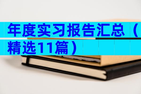 年度实习报告汇总（精选11篇）