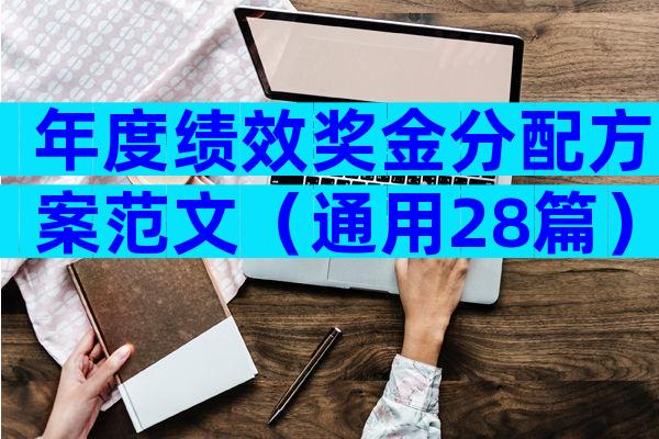年度绩效奖金分配方案范文（通用28篇）