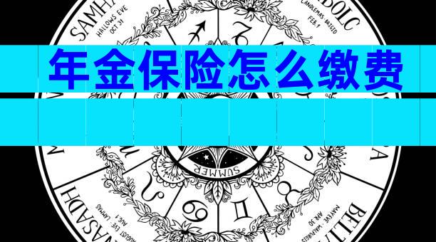 年金保险怎么缴费
