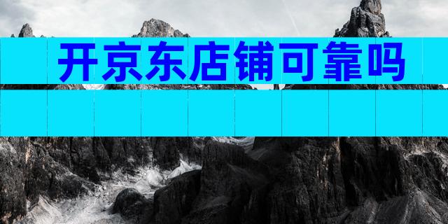 开京东店铺可靠吗