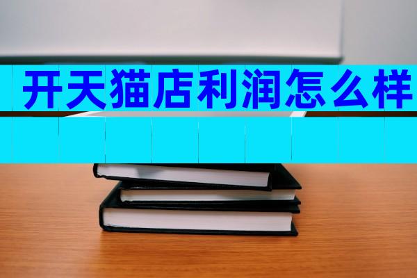 开天猫店利润怎么样