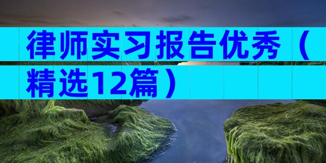 律师实习报告优秀（精选12篇）