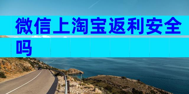微信上淘宝返利安全吗