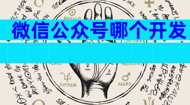 微信公众号哪个开发