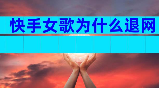 快手女歌为什么退网
