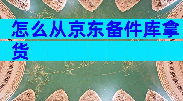 怎么从京东备件库拿货