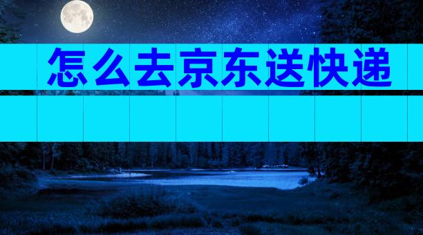 怎么去京东送快递
