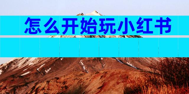 怎么开始玩小红书