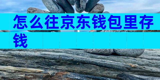 怎么往京东钱包里存钱