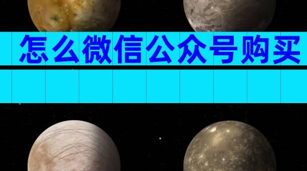 怎么微信公众号购买