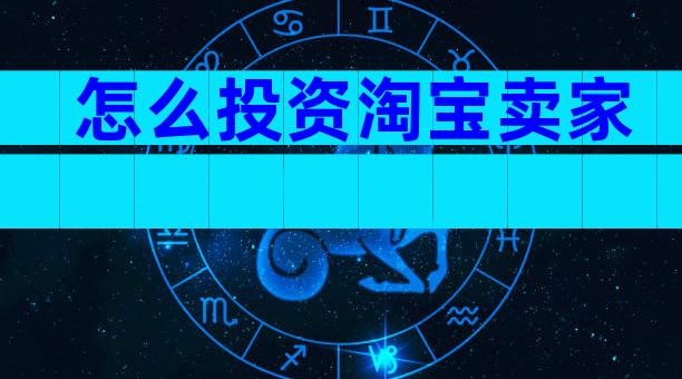 怎么投资淘宝卖家