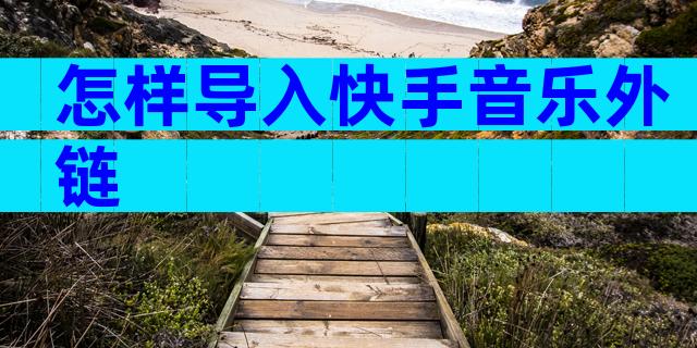 怎样导入快手音乐外链