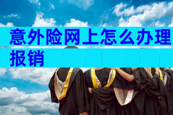 意外险网上怎么办理报销