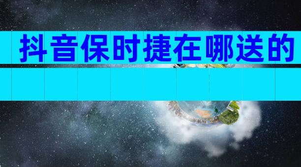 抖音保时捷在哪送的
