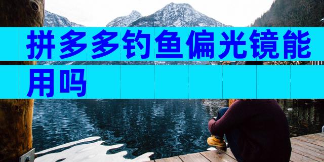 拼多多钓鱼偏光镜能用吗