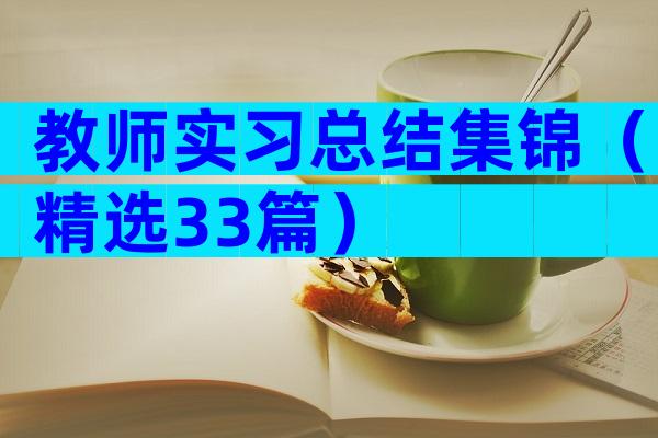 教师实习总结集锦（精选33篇）