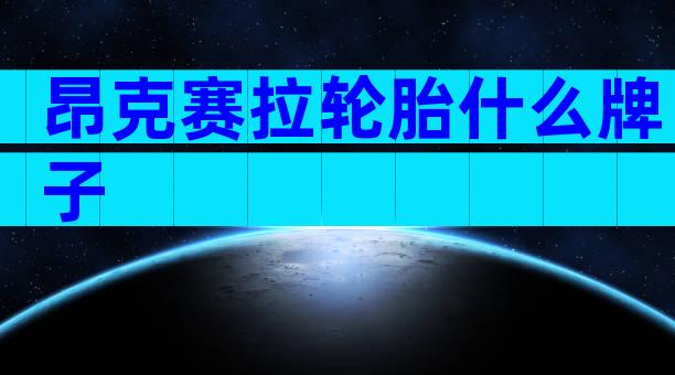 昂克赛拉轮胎什么牌子