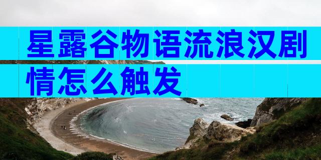 星露谷物语流浪汉剧情怎么触发