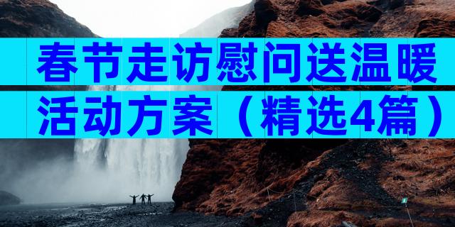 春节走访慰问送温暖活动方案（精选4篇）