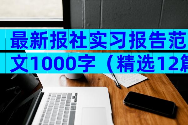 最新报社实习报告范文1000字（精选12篇）