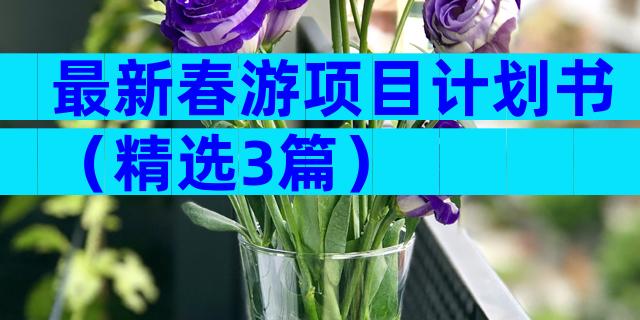 最新春游项目计划书（精选3篇）