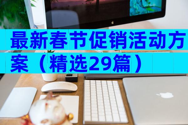 最新春节促销活动方案（精选29篇）