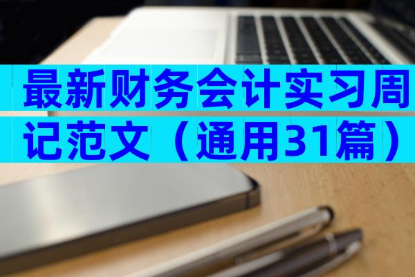 最新财务会计实习周记范文（通用31篇）