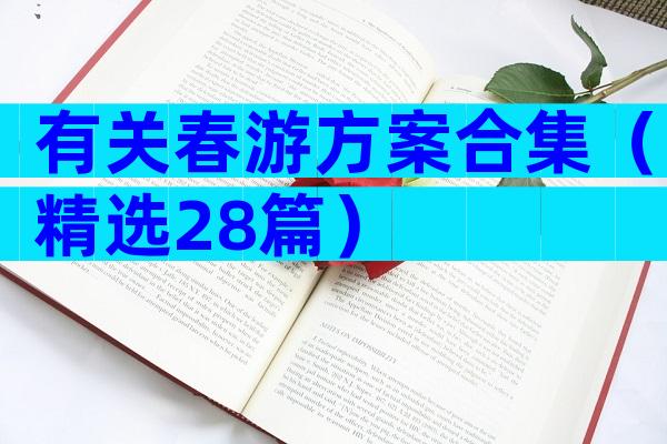 有关春游方案合集（精选28篇）