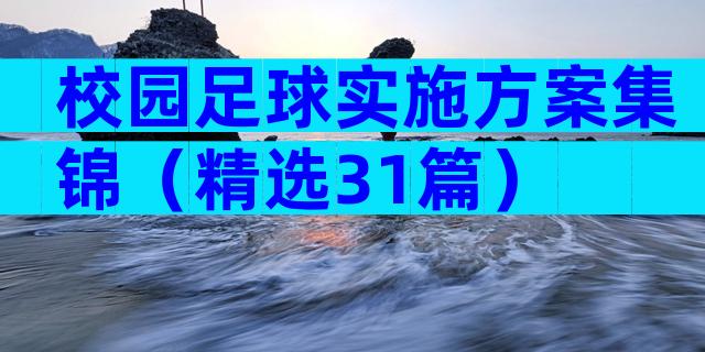 校园足球实施方案集锦（精选31篇）