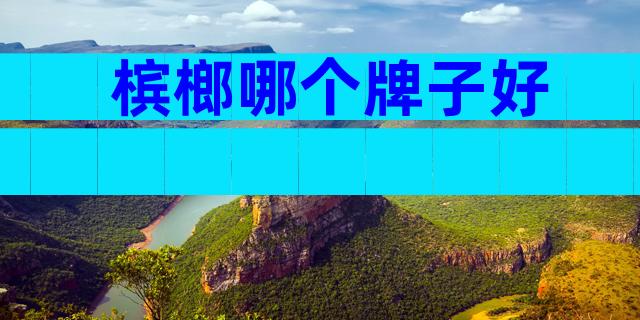 槟榔哪个牌子好