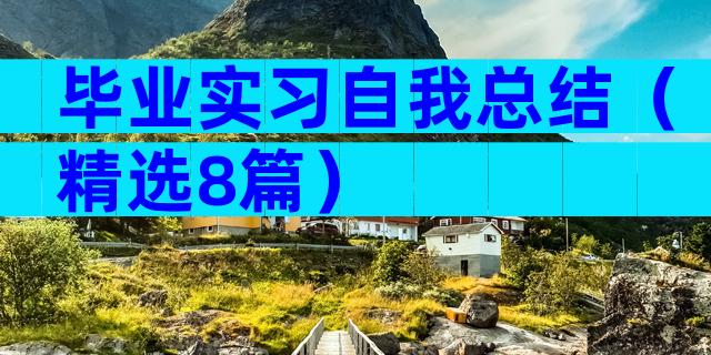毕业实习自我总结（精选8篇）