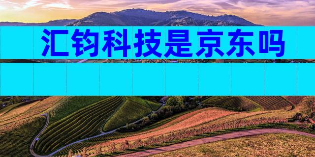 汇钧科技是京东吗