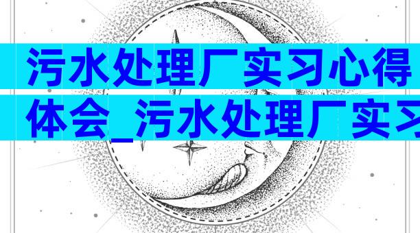 污水处理厂实习心得体会_污水处理厂实习总结（精选12篇）